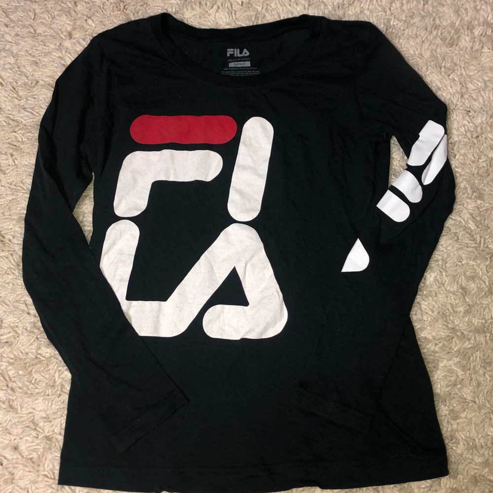 Fill long sleeve shirt